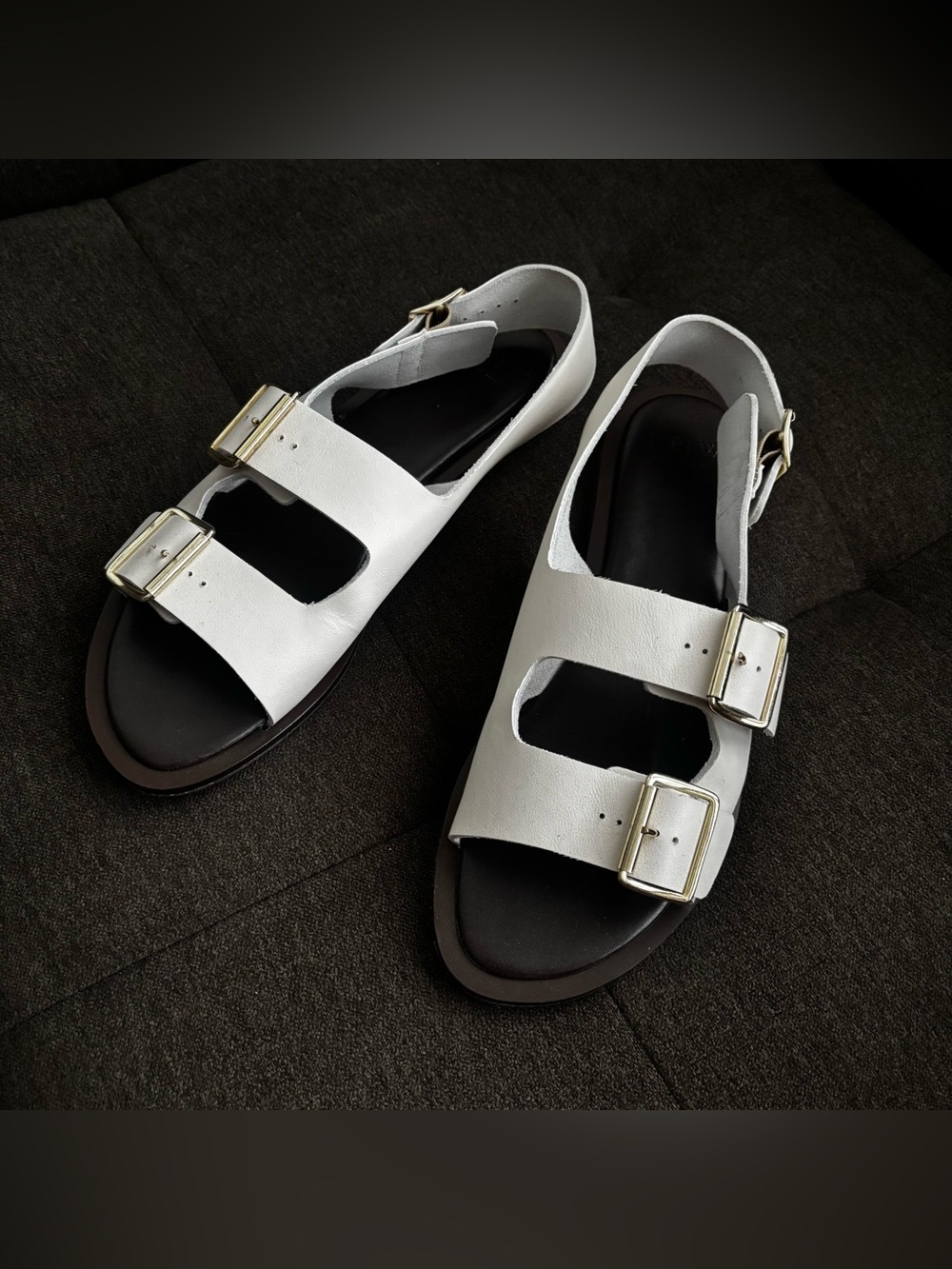 JCrew italian leather sandals size 9